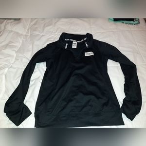 PINK black small pullover